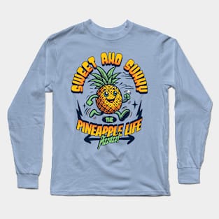 Pineapple summertime Long Sleeve T-Shirt